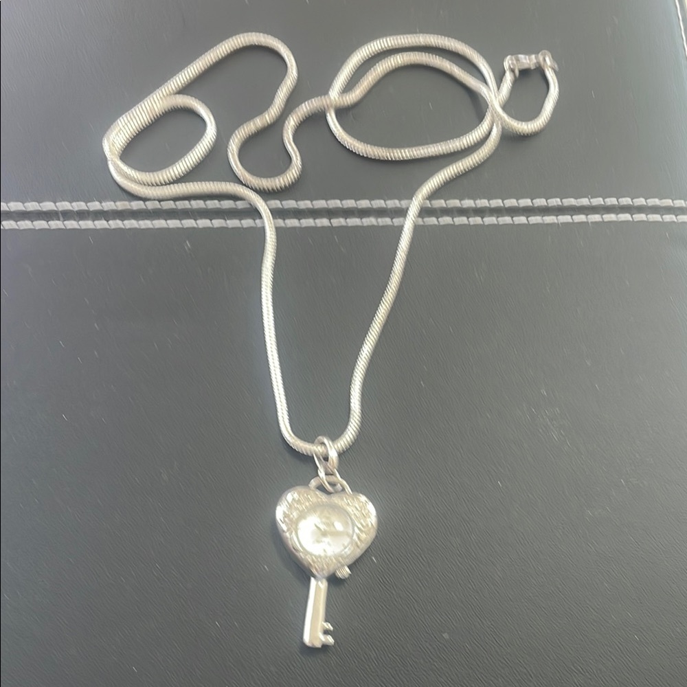 Dupont Stainless Steel Quartz Key Watch Women